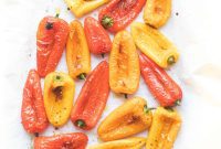 Roasted Mini Bell Peppers for Whole30 and Keto