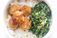 Crispy Golden Whole30 Keto Scallops