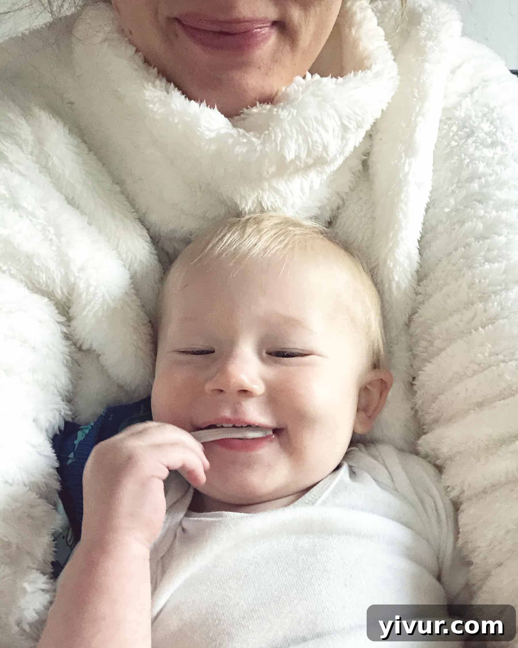 Autumn's Coffee & Chats 18 Cute toddler Ryan with his favorite avocado toast