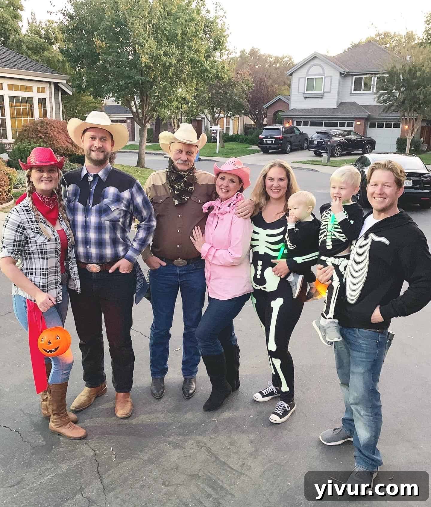 Autumn's Coffee & Chats 9 Kids playing in their skeleton costumes, Halloween fun