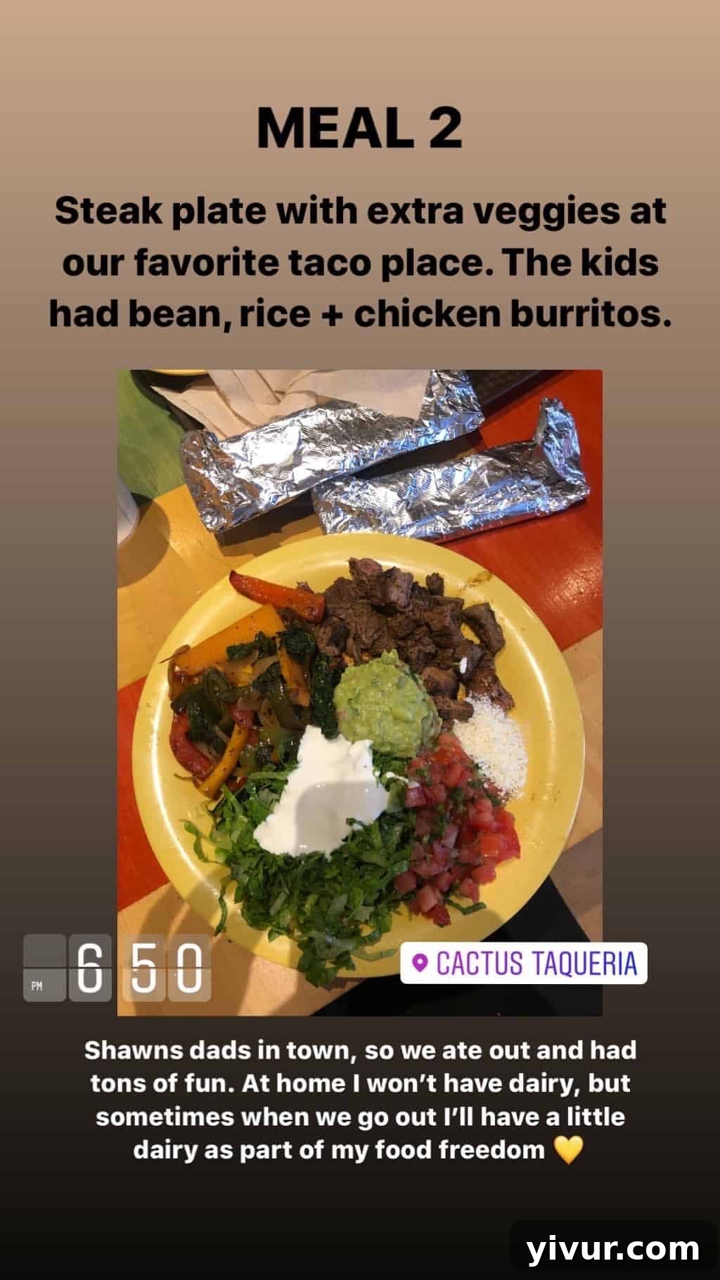 My October Clean Keto Whole30 Food Diary 2019 16 A simple yet satisfying plate of steak and mixed vegetables.