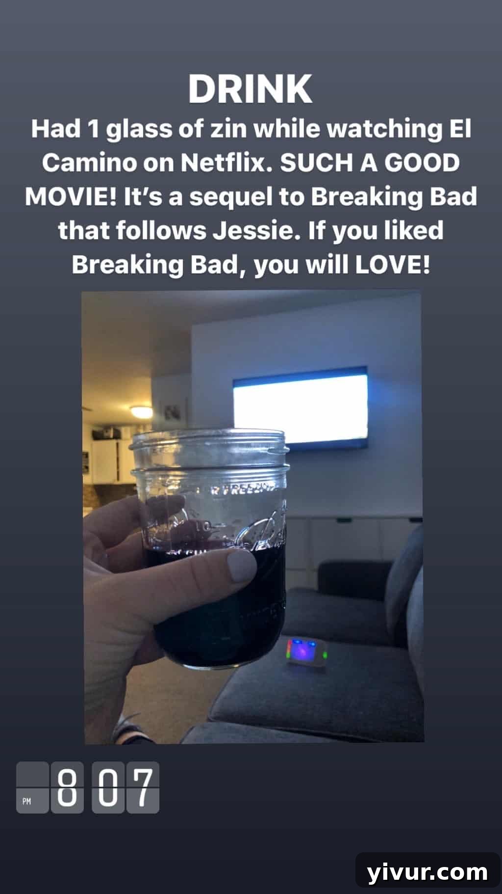 My October Clean Keto Whole30 Food Diary 2019 33 A refreshing unsweetened iced tea, a compliant beverage choice.