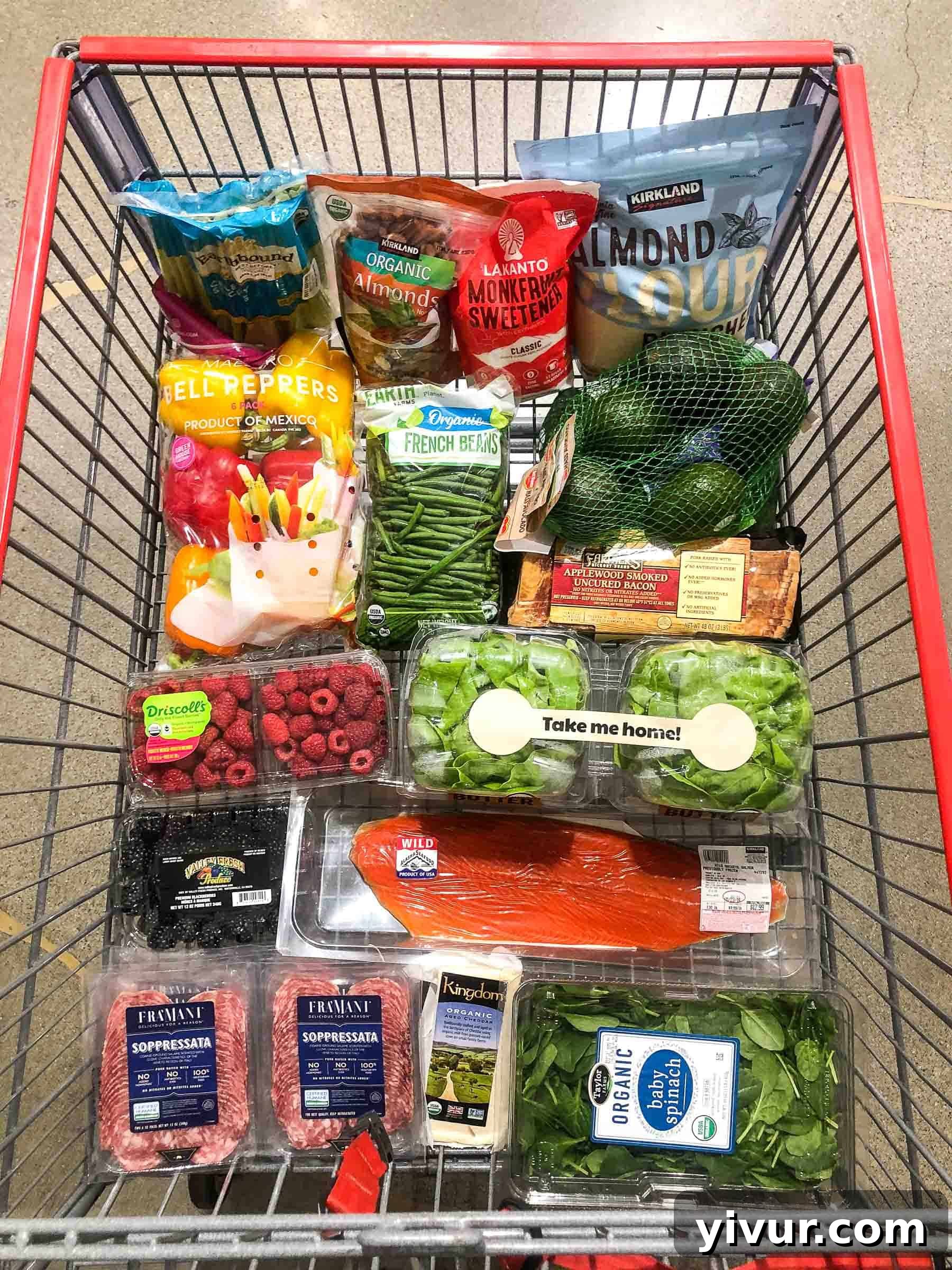 Whole30 Keto Grocery Haul from Costco
