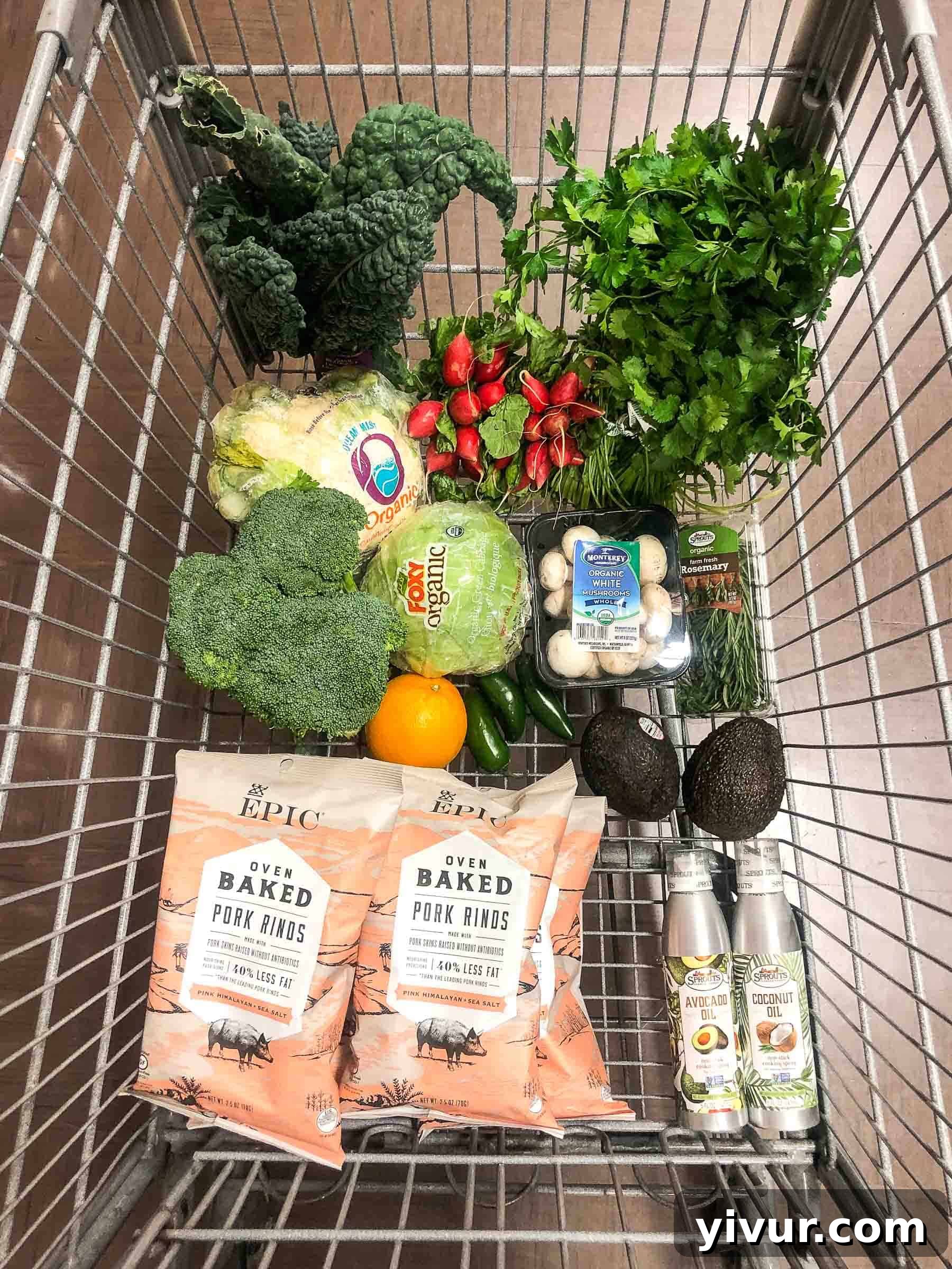 Whole30 Keto Grocery Haul from Sprouts