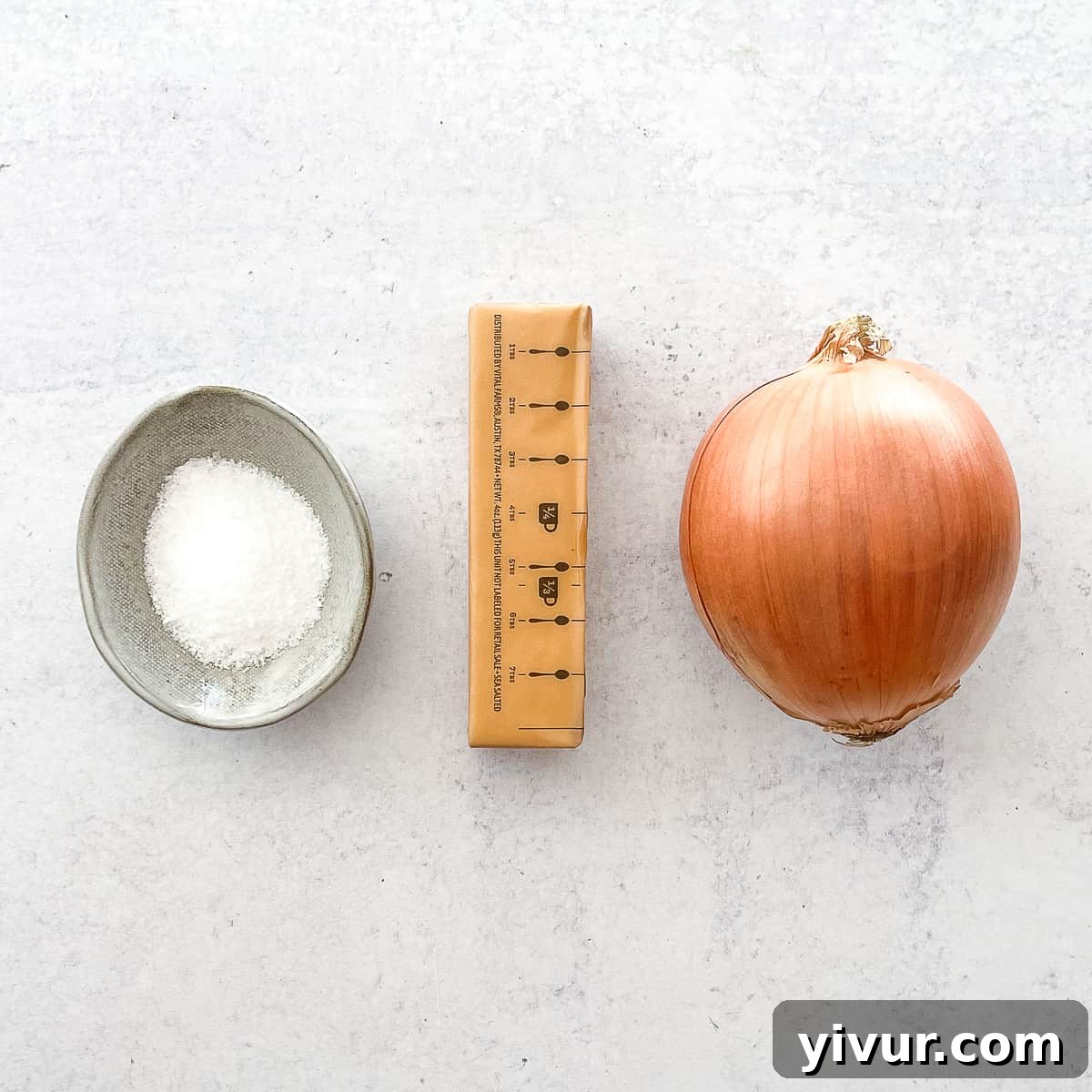 ingredients to make grilled onions