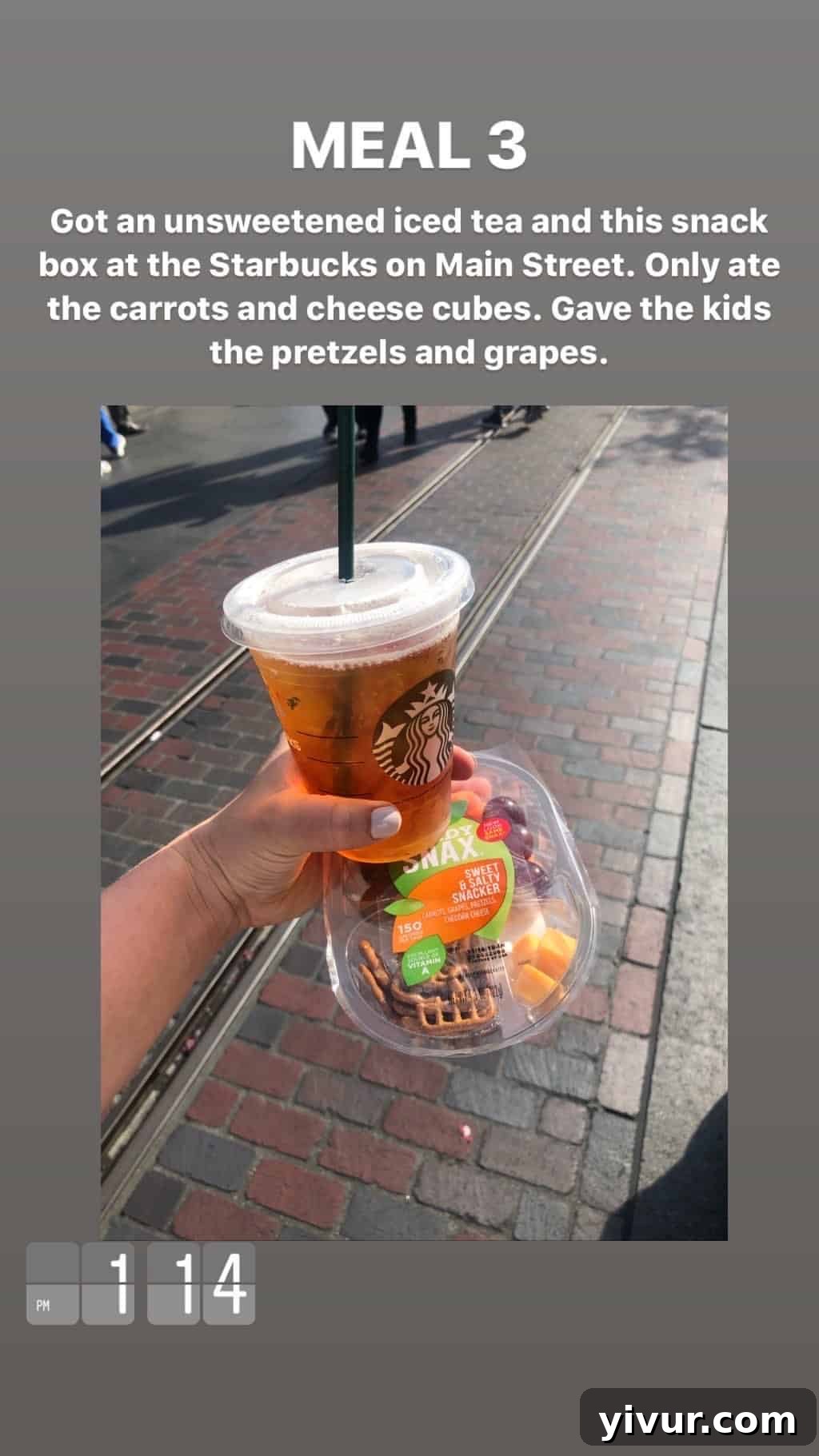 My Clean Keto and Whole30 Food Diary November 2019 61 Unsweetened iced tea, carrots, and cheddar cheese