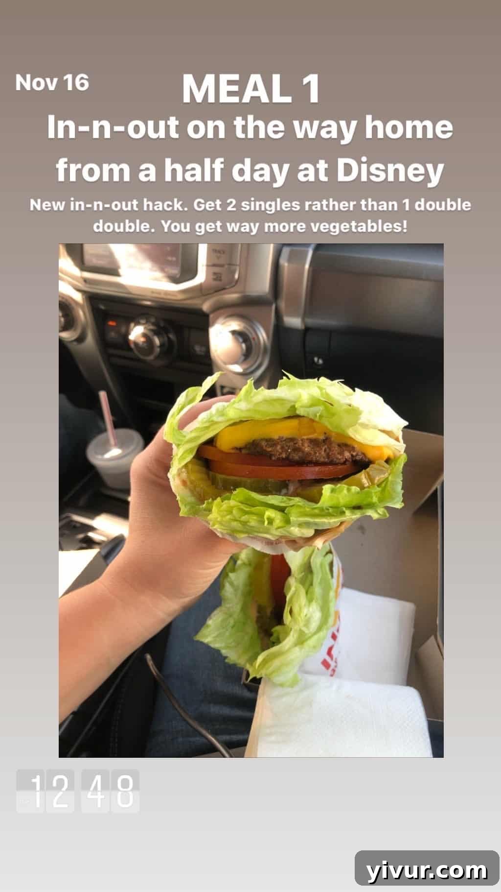 My Clean Keto and Whole30 Food Diary November 2019 57 Two cheeseburgers protein style, a hearty bunless meal