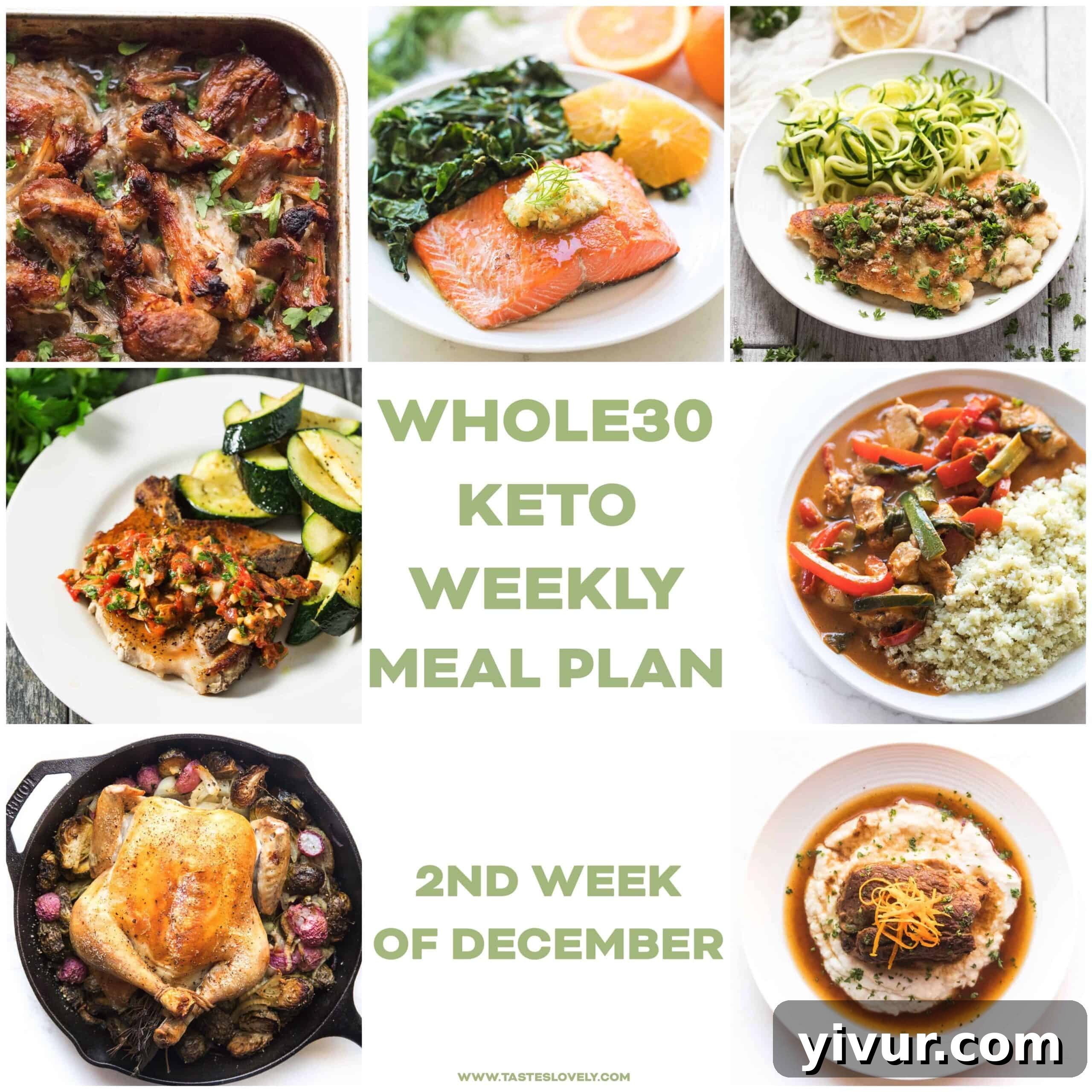 Whole30 Keto Weekly Meal Plan: Delicious & Compliant Recipes for Health & Wellness