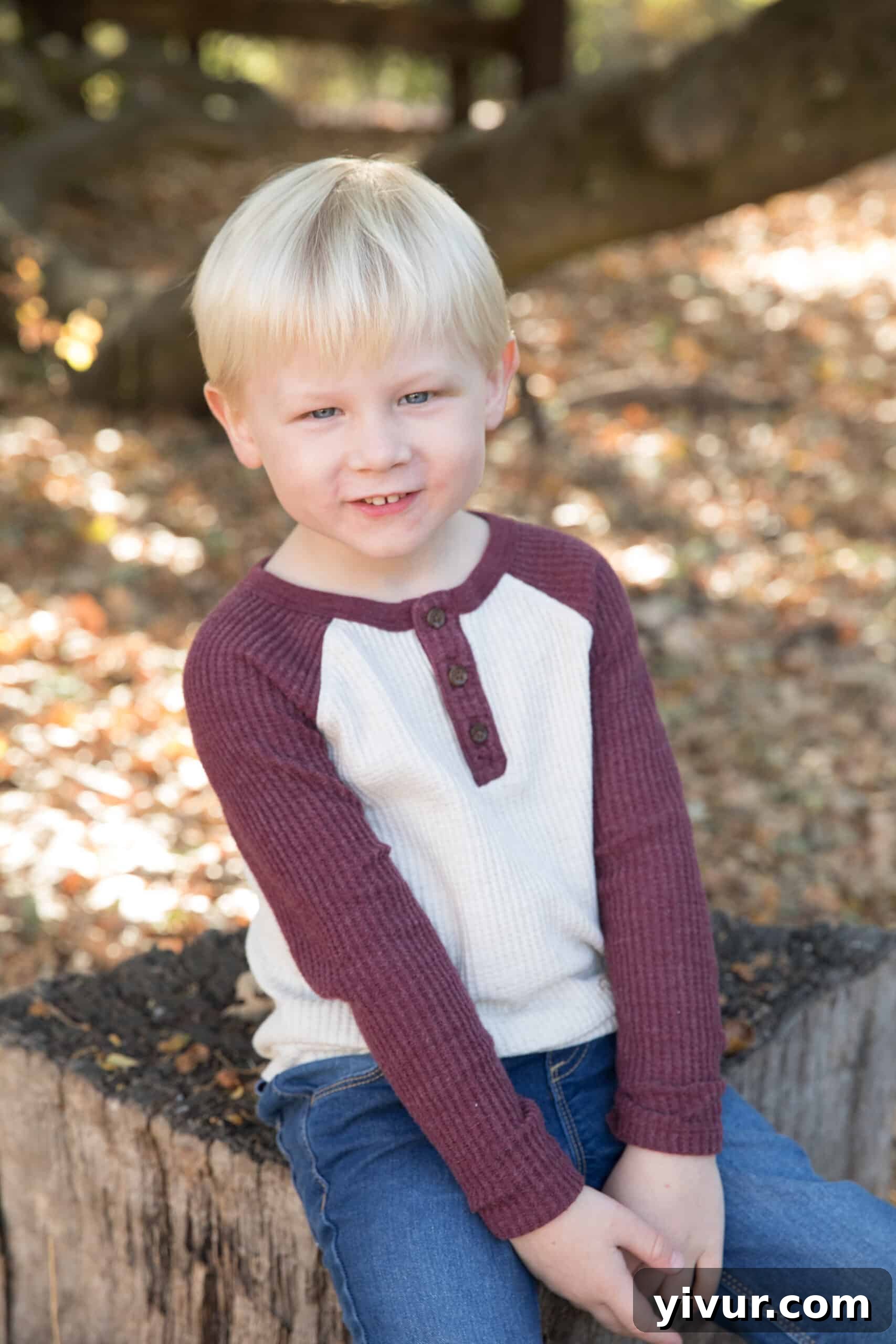 Close-up portrait of Josh, our vibrant four-year-old, full of curiosity and energy, ready for new adventures.