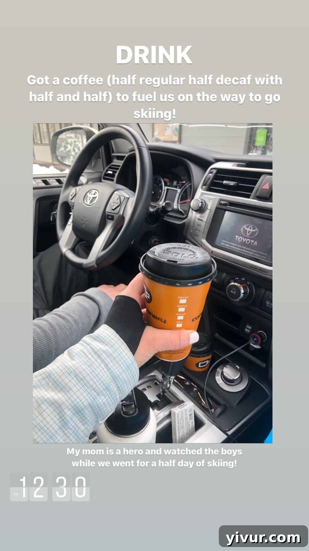 December 2019 Clean Keto and Whole30 Food Diary 71 A classic creamy coffee option: coffee with half and half.