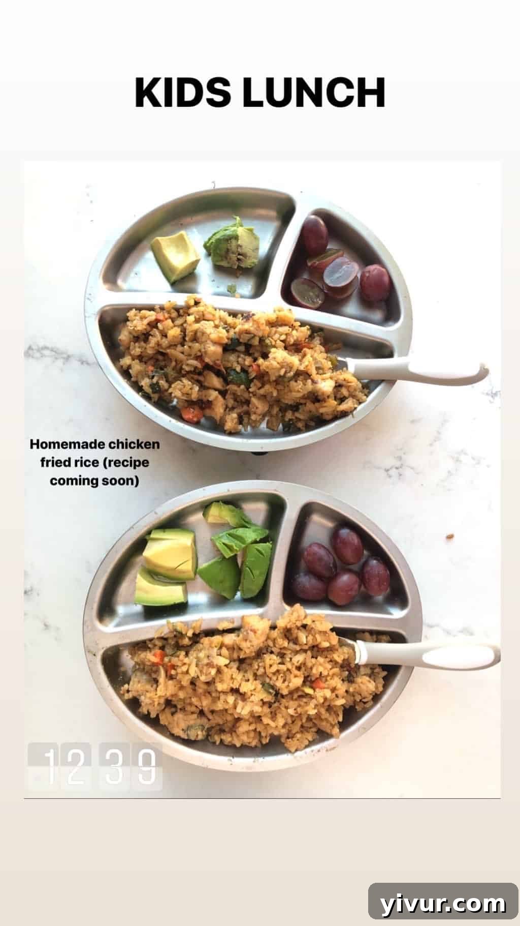 Lunch box inspiration: mini quesadillas, guacamole, and mandarin segments