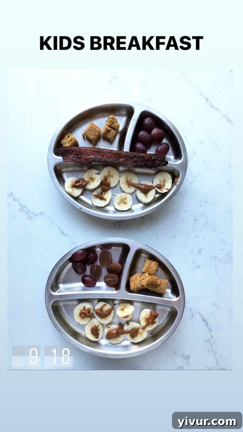 Weeknight kids' dinner: lean ground beef patties, mashed sweet potatoes, and green beans