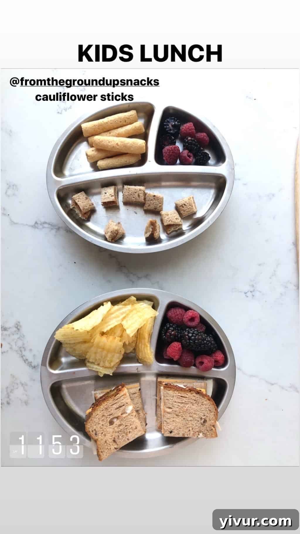 Creative kids' lunch: chicken and veggie skewers with a side of quinoa