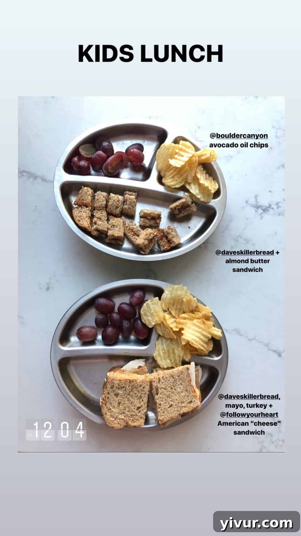 Preschooler's balanced lunch: whole wheat pasta with chicken and steamed broccoli