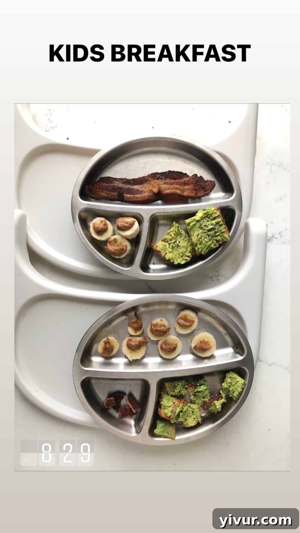 Balanced breakfast for kids: whole grain cereal with milk and a side of mixed berries