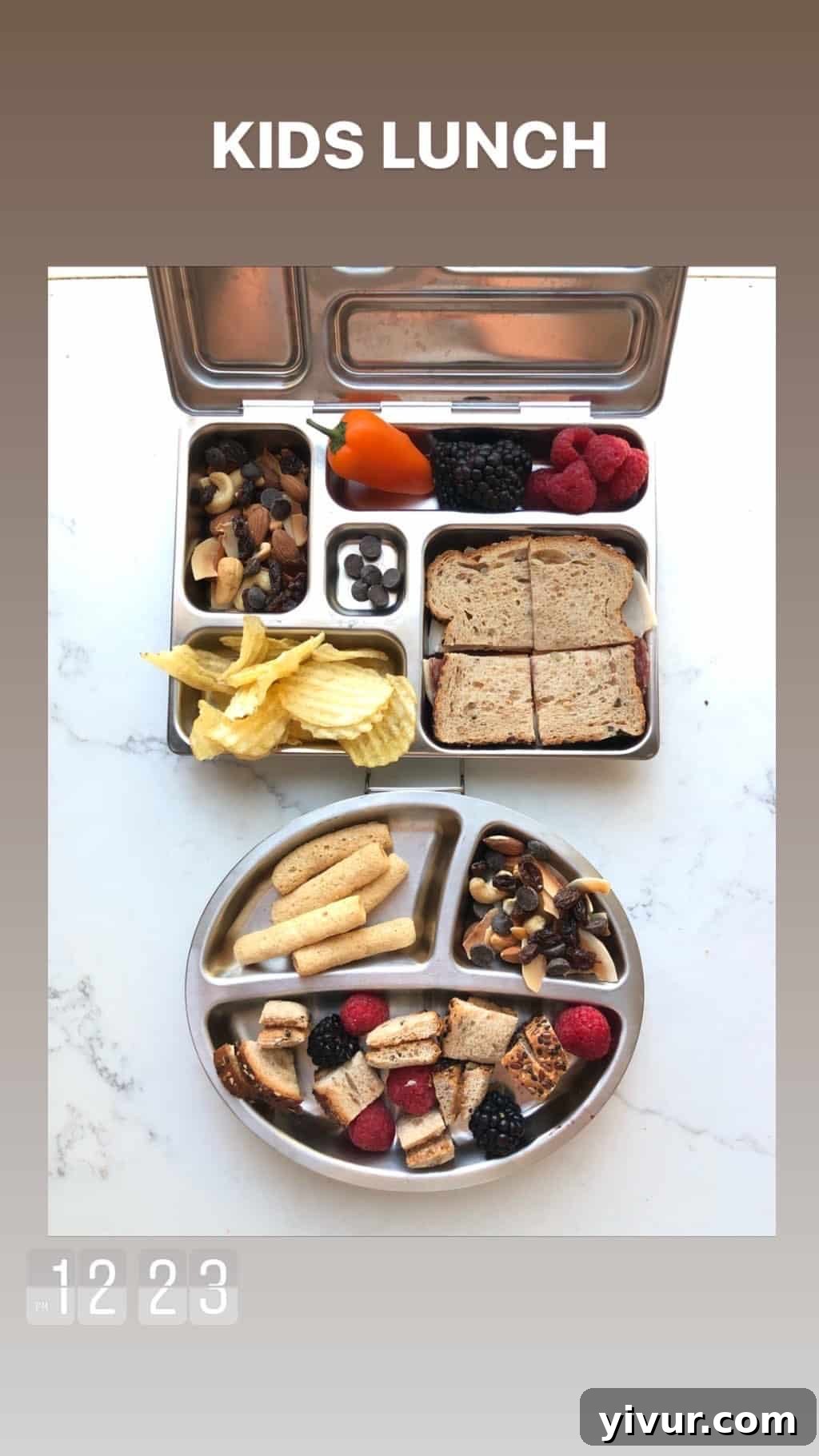 Toddler breakfast: cheerios with milk and sliced strawberries