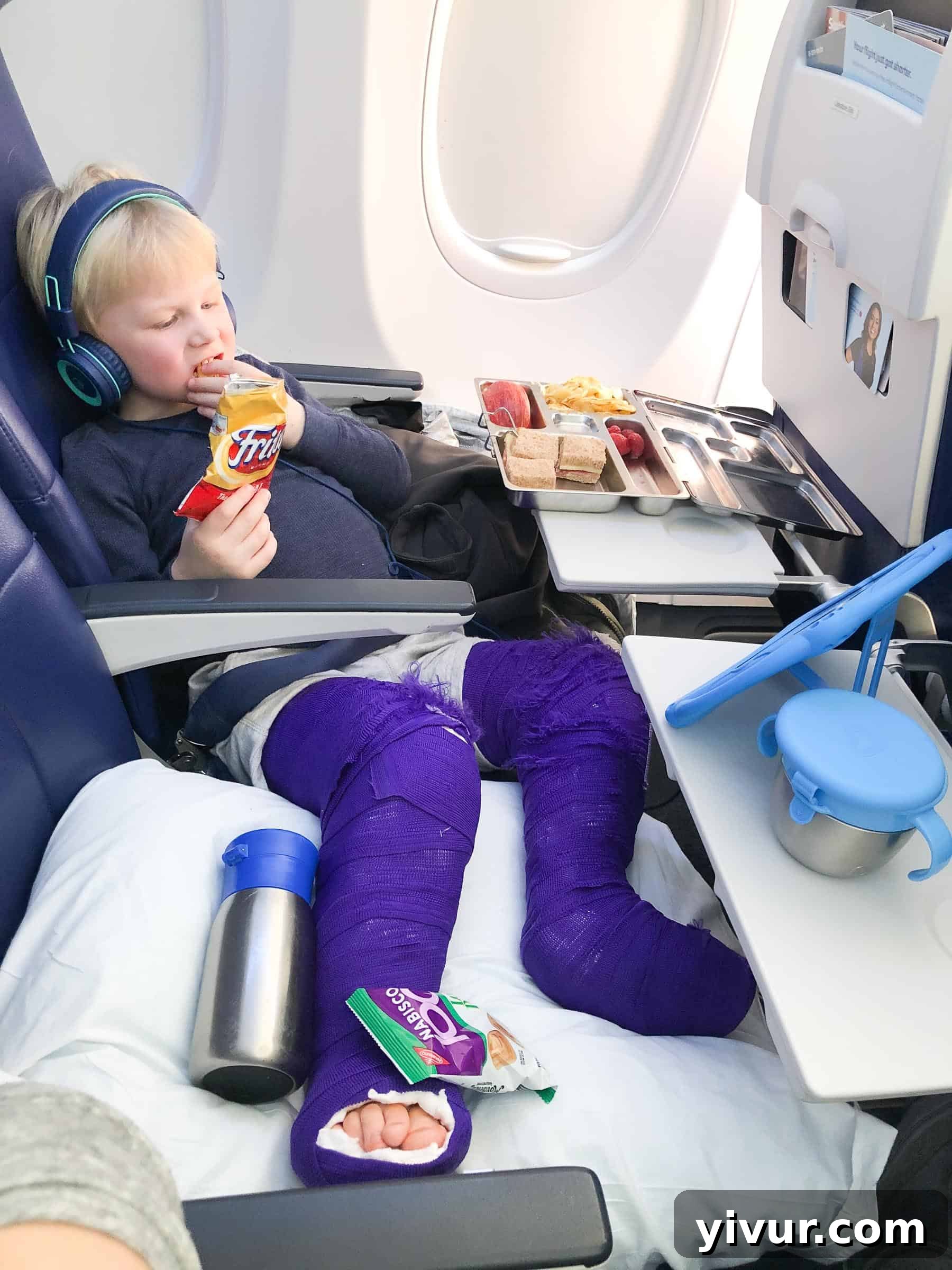 January Coffee Rendezvous 10 Josh on Plane