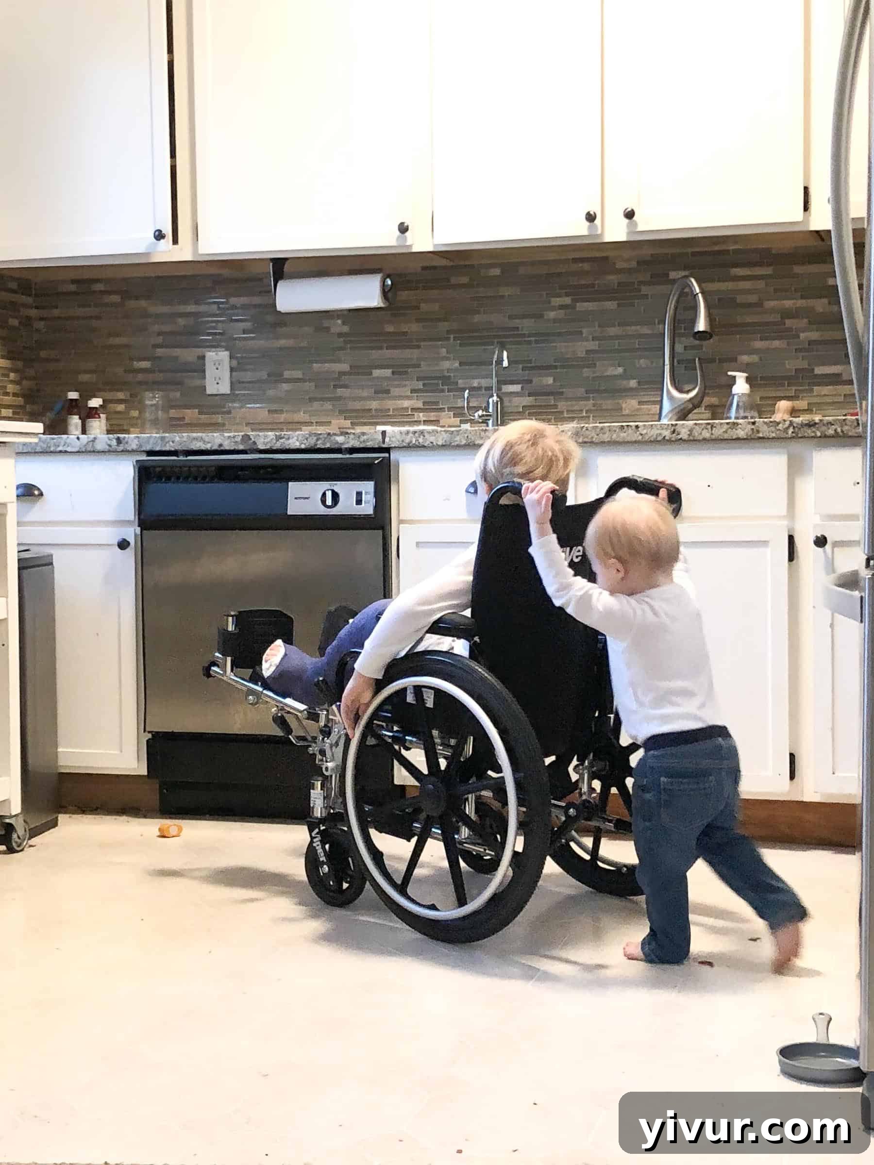 January Coffee Rendezvous 12 Brothers in Wheelchair