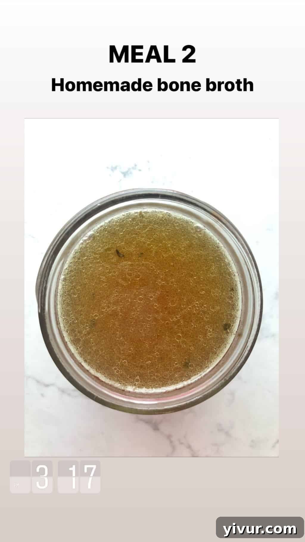 My Clean Keto Whole30 January 2020 Food Diary 14 Nourishing bone broth