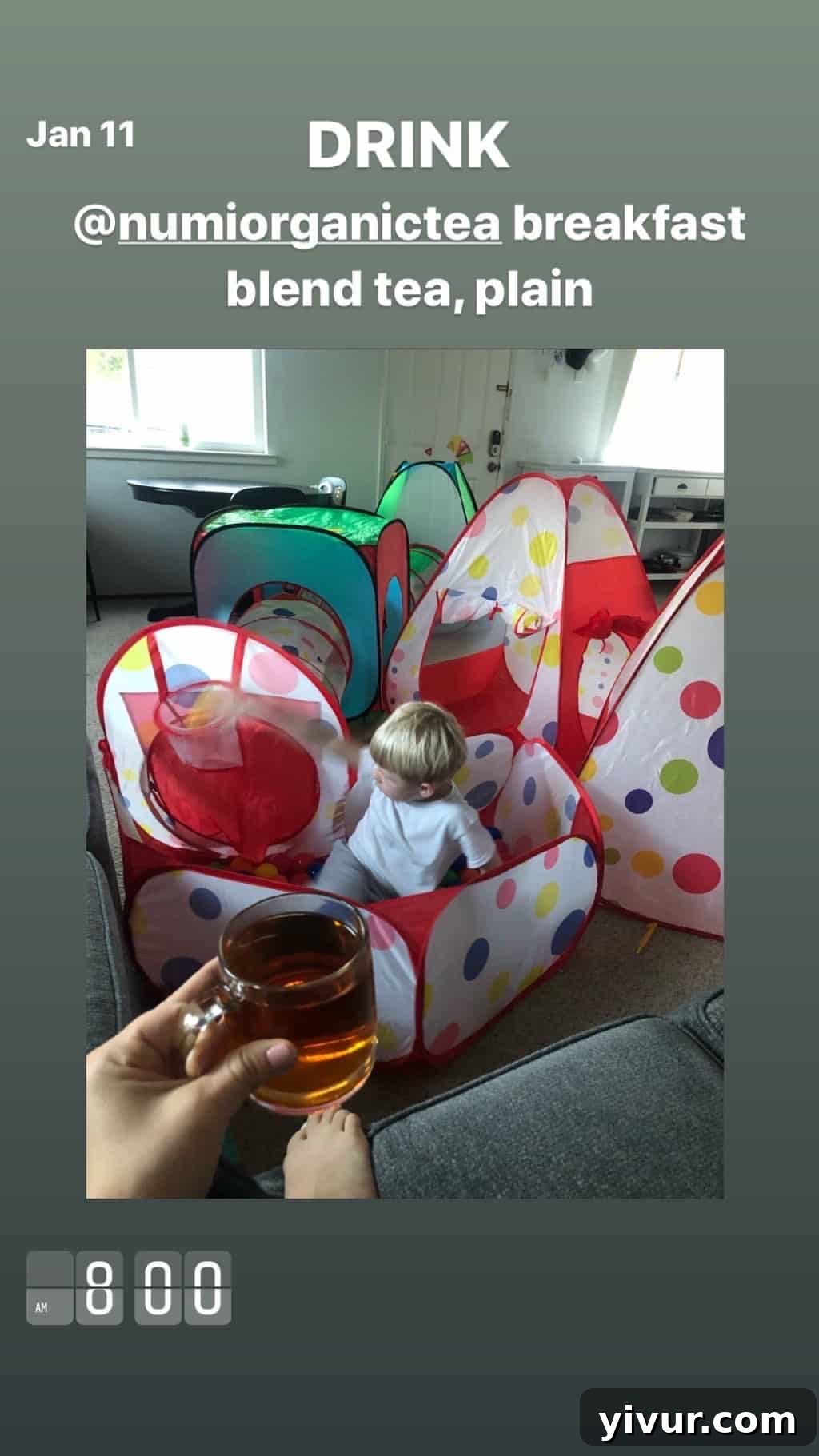 My Clean Keto Whole30 January 2020 Food Diary 30 A soothing cup of warm tea