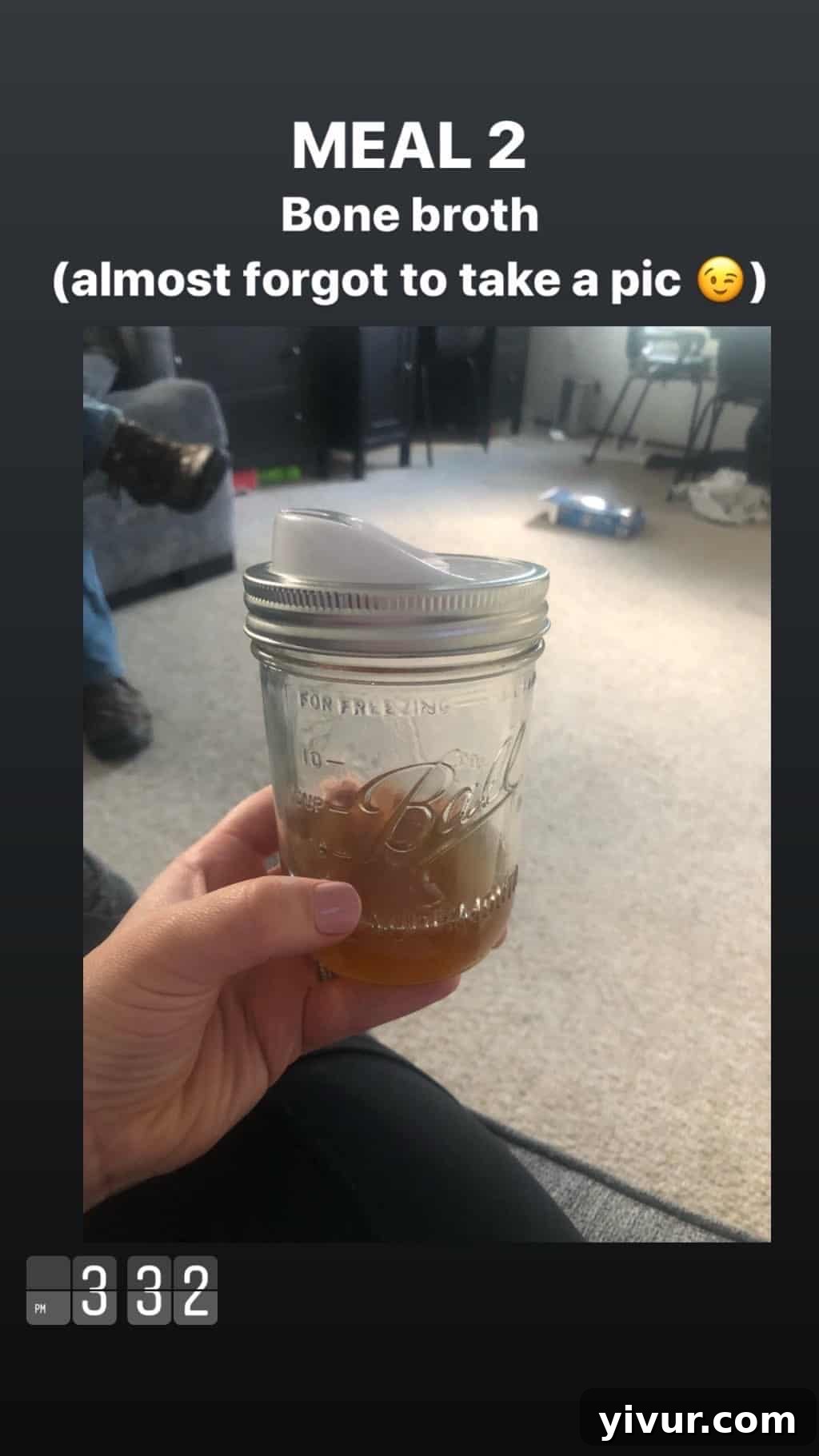 My Clean Keto Whole30 January 2020 Food Diary 35 Warm and nourishing bone broth