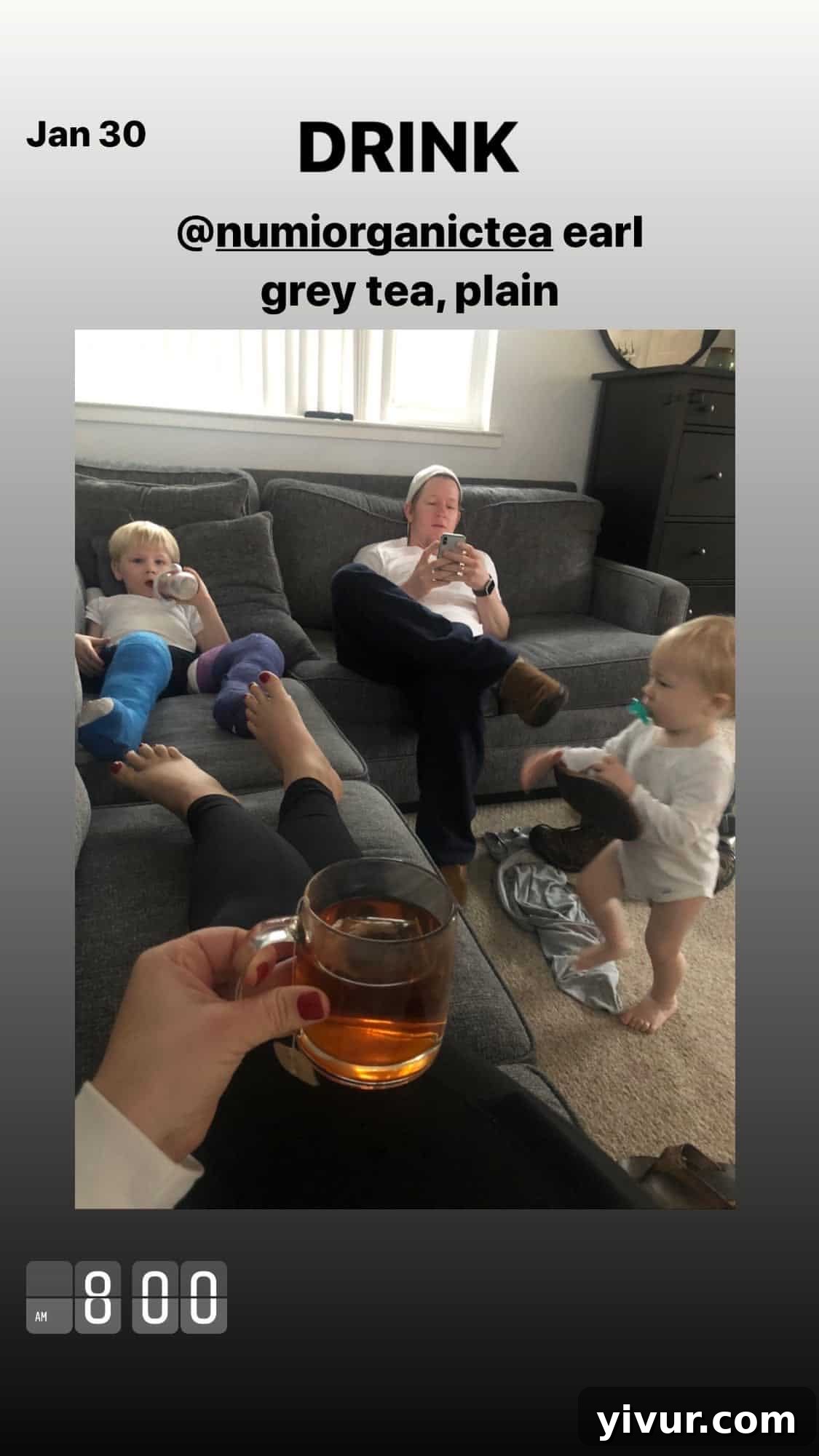 My Clean Keto Whole30 January 2020 Food Diary 82 A soothing cup of warm tea