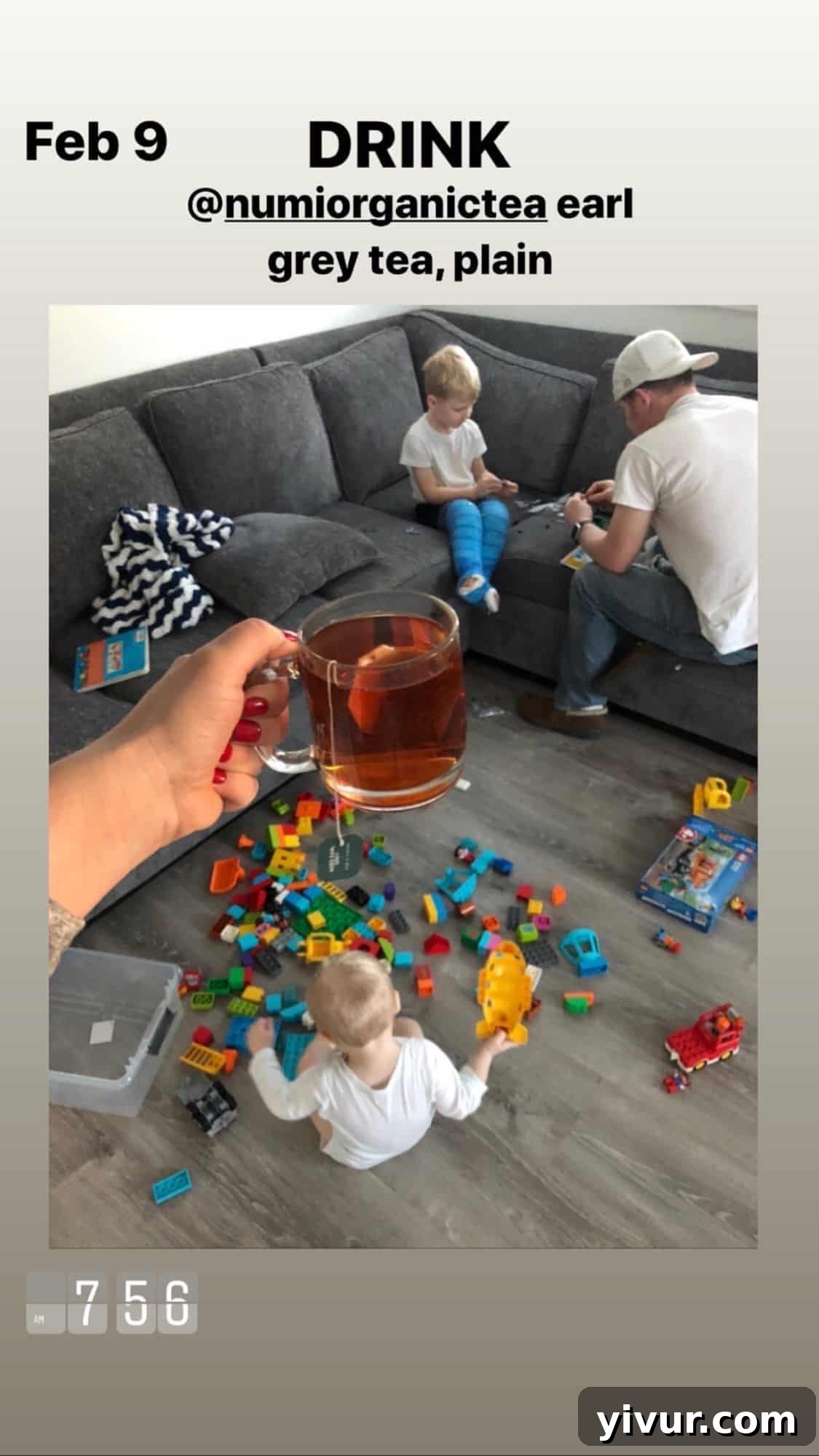 A soothing mug of tea