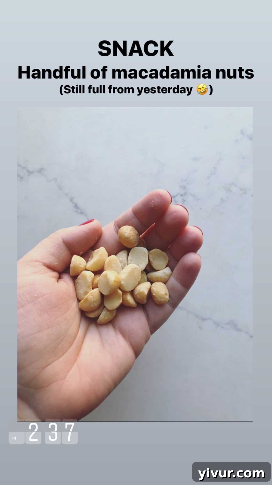 Macadamia nuts - a healthy, high-fat keto snack