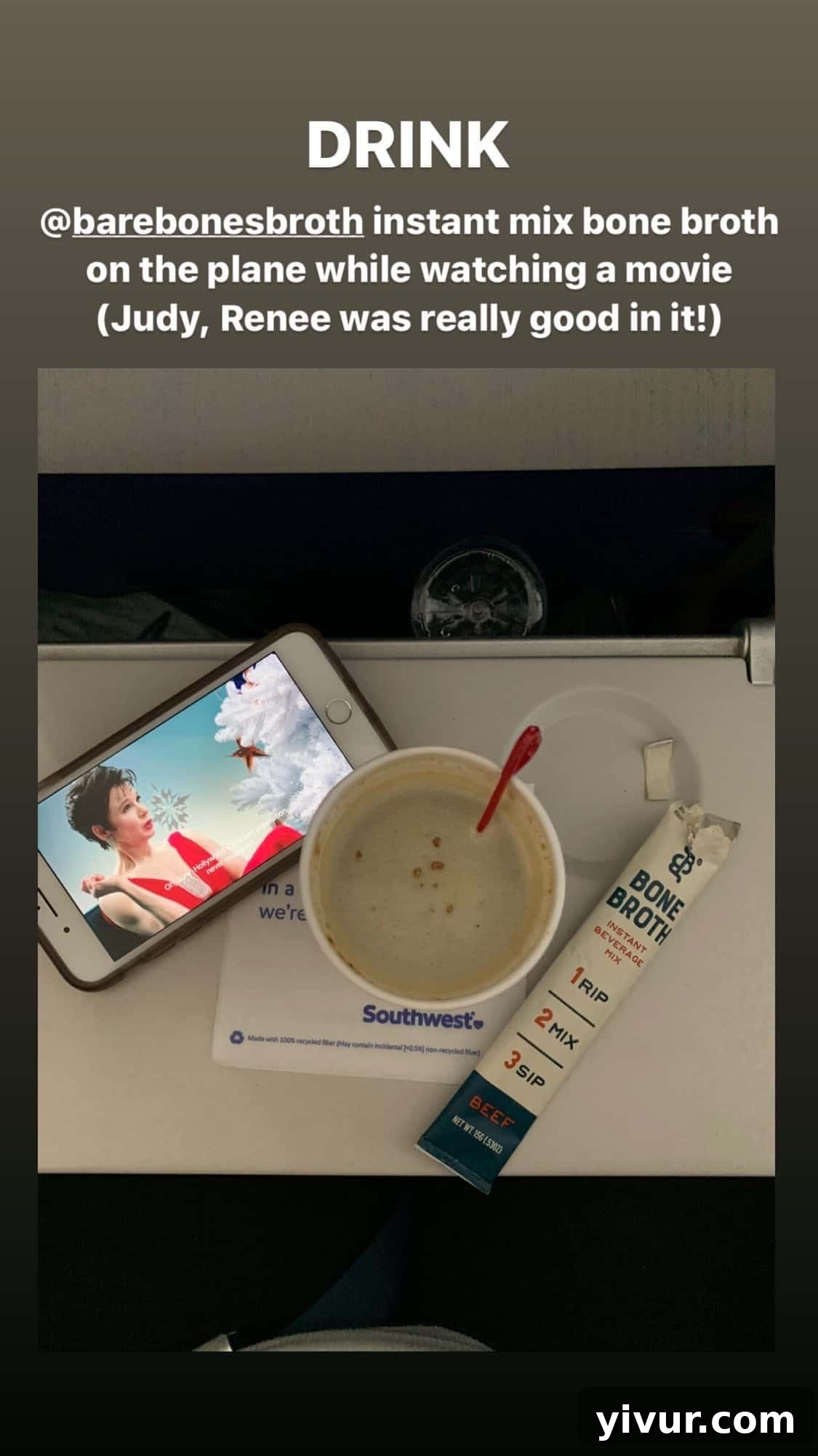 Instant mix bone broth from Bare Bones Broth - a nourishing, gut-healing drink