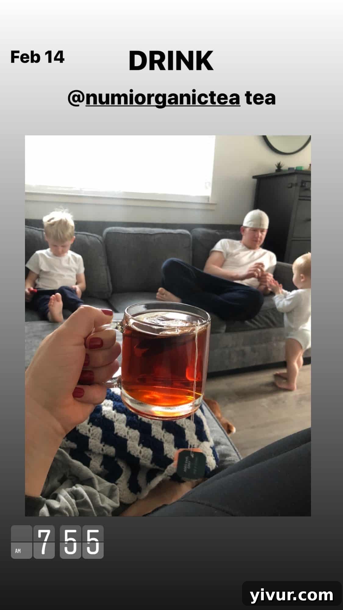 A soothing cup of tea