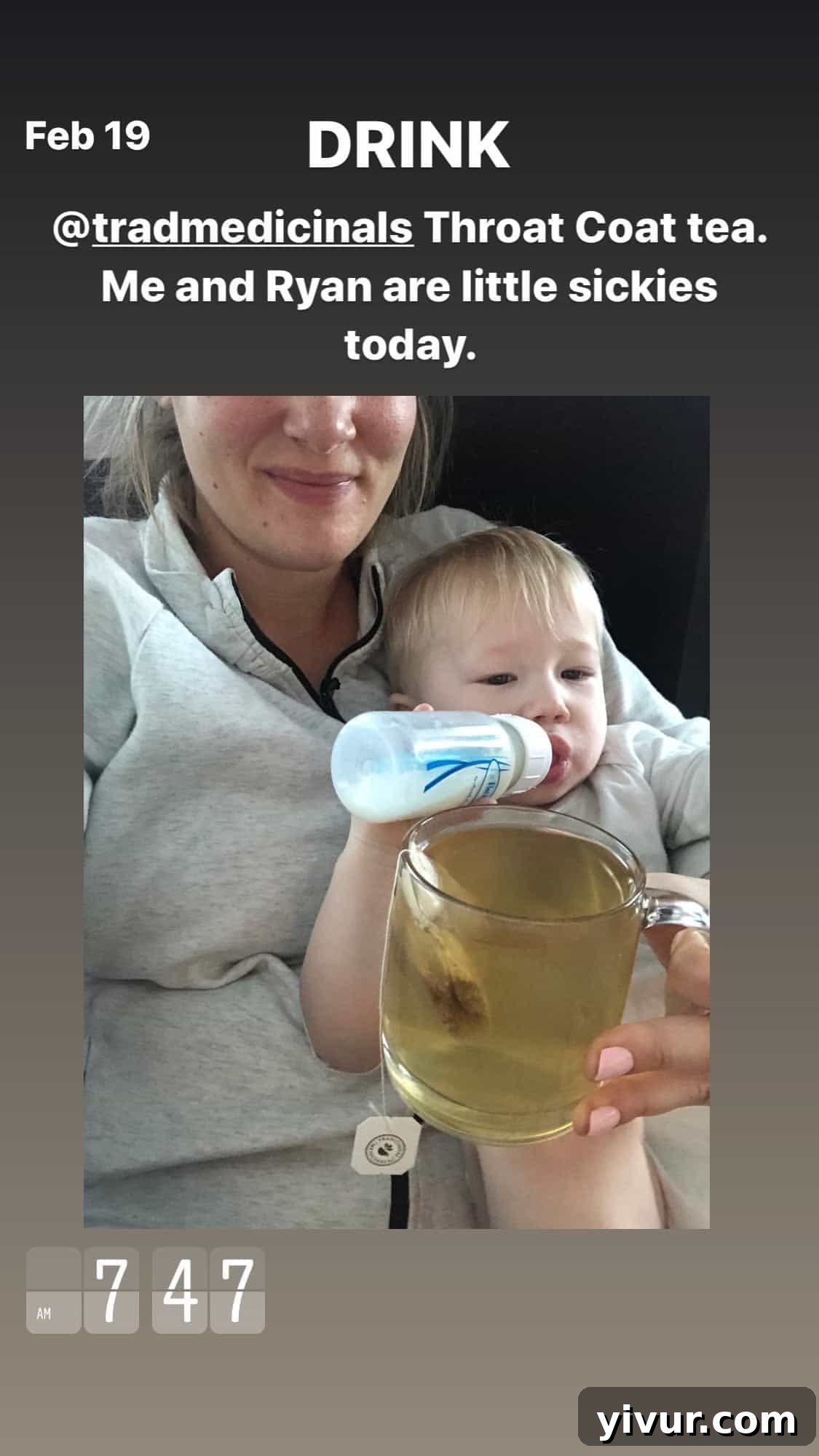 A relaxing cup of hot tea