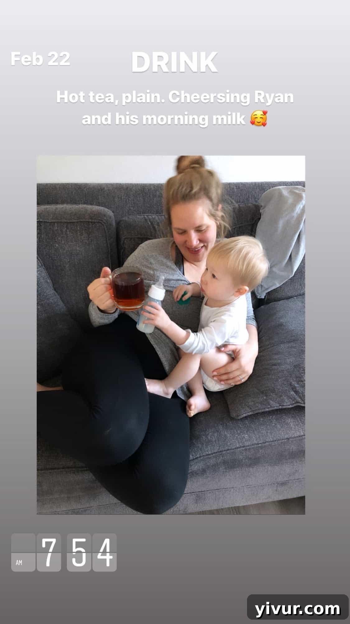 A relaxing cup of tea