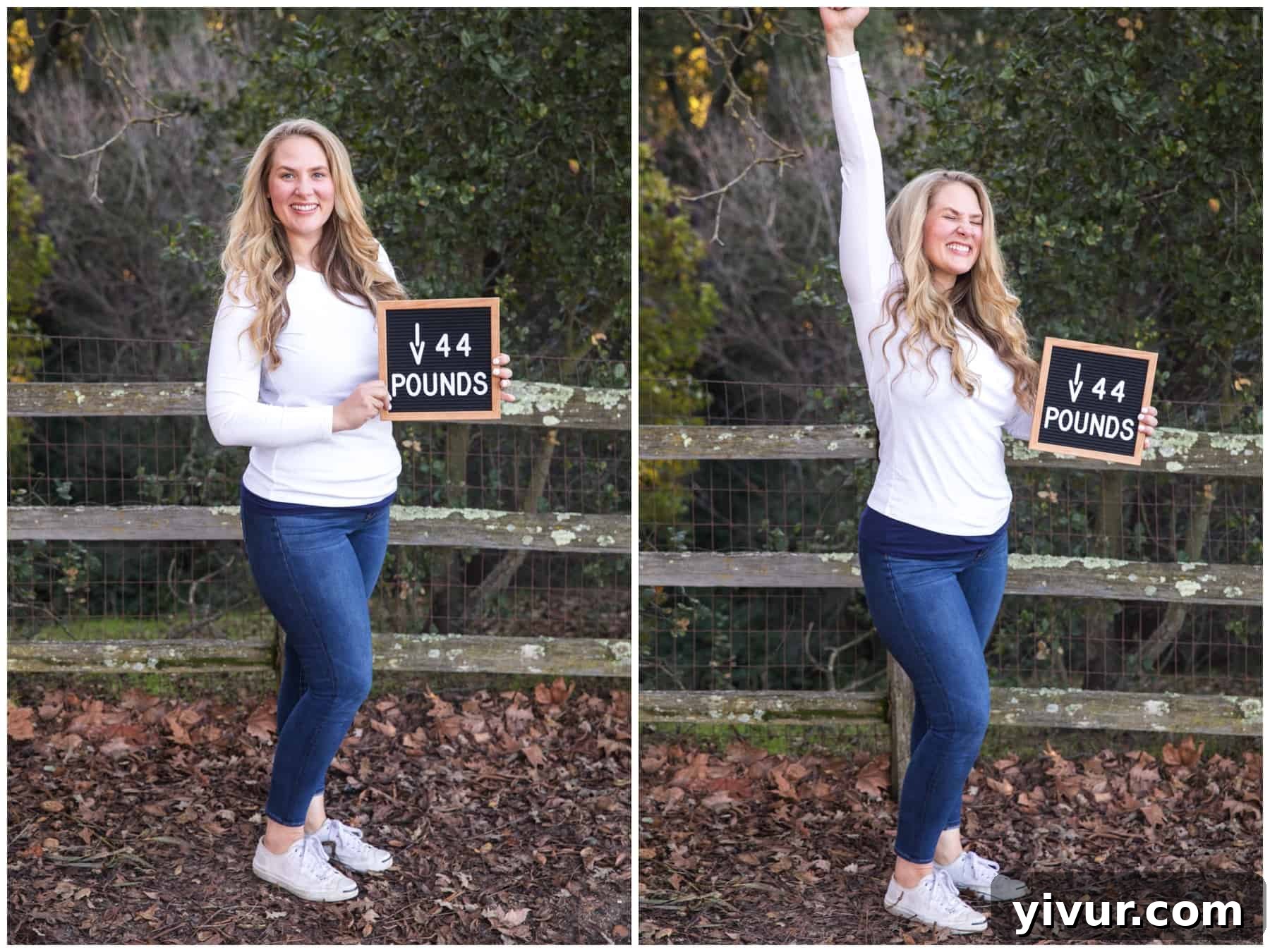 Weight loss progress photo illustrating the ongoing transformation during a clean keto journey.