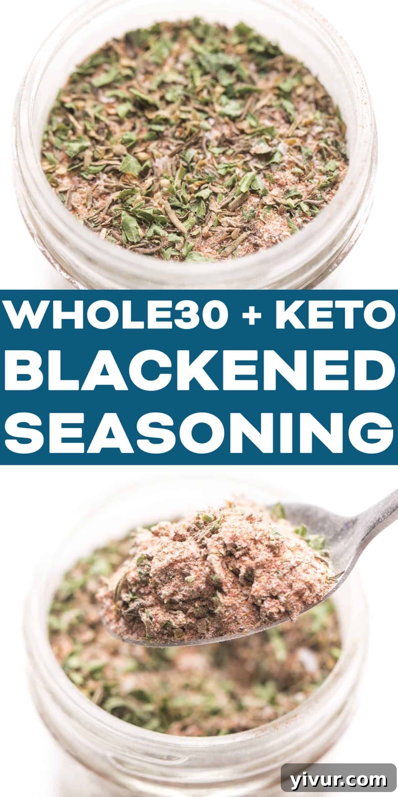 Close up of delicious food seasoned with homemade blackened seasoning.