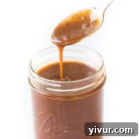 Homemade Red Enchilada Sauce in a mason jar