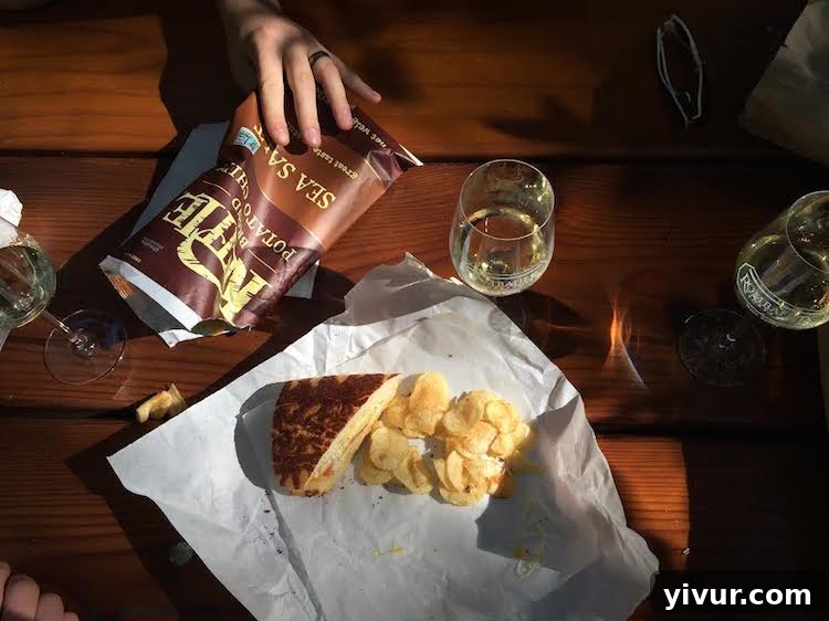 Picnic lunch at Rombauer with vineyard views