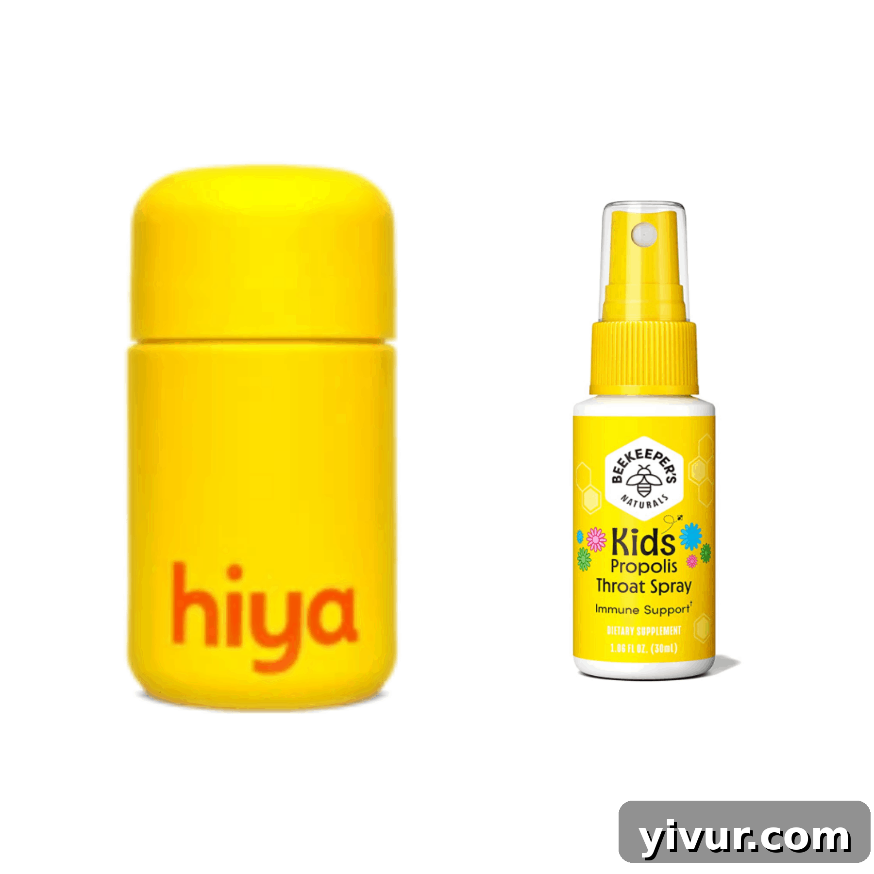 Unlocking My Wellness: Top Vitamins, Supplements, and Health Picks 3 Collection of children's vitamins and wellness products, including Hiya and Beekeeper's Naturals.