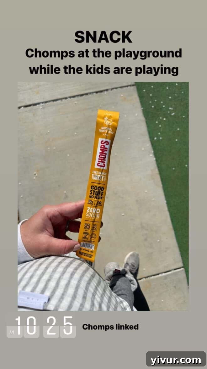 Edible March Adventures 11 Chomps beef stick