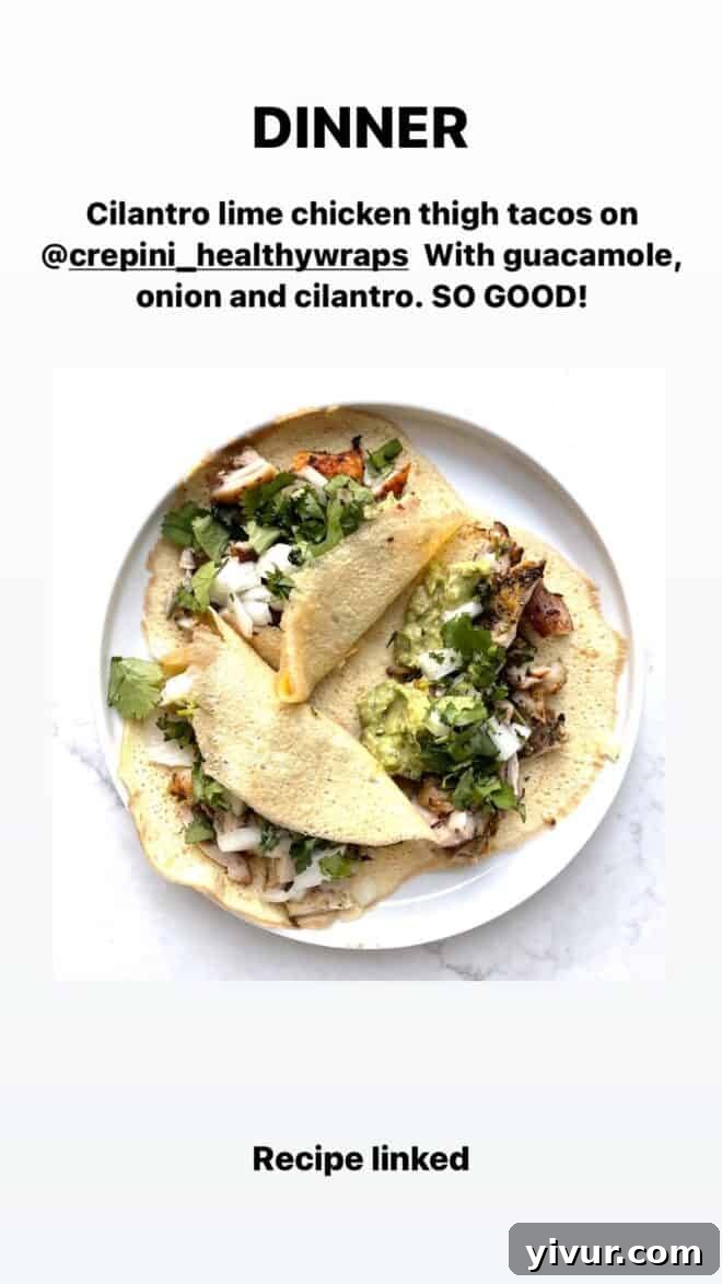 Edible March Adventures 41 Cilantro Lime Chicken Thigh Tacos