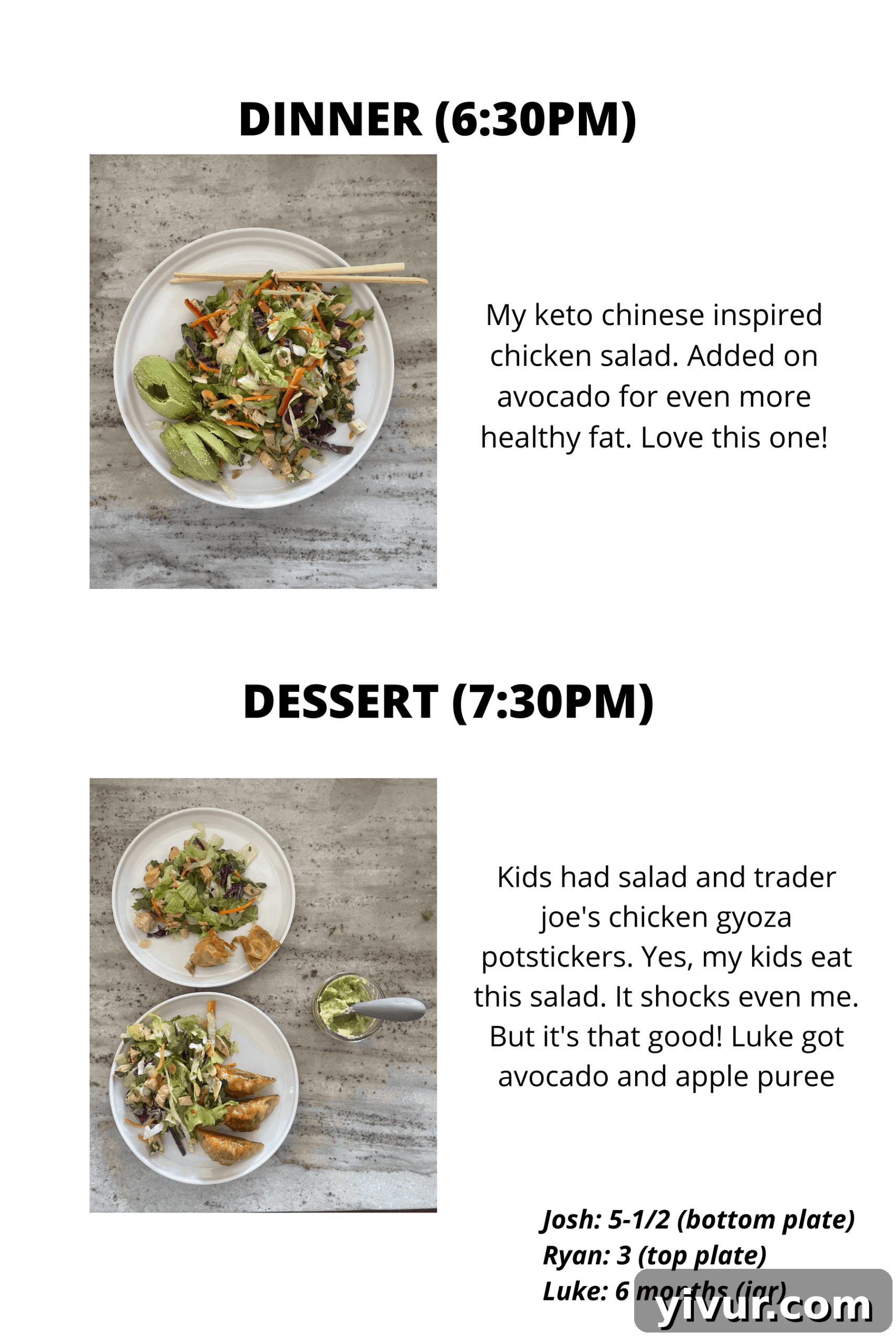 Keto Chinese-inspired chicken salad