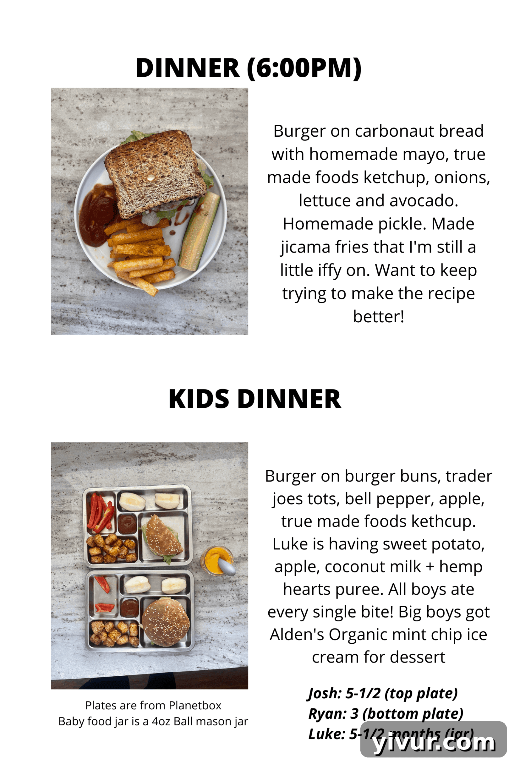 ButcherBox ground beef with homemade pickles, mayo, and True Made Foods ketchup