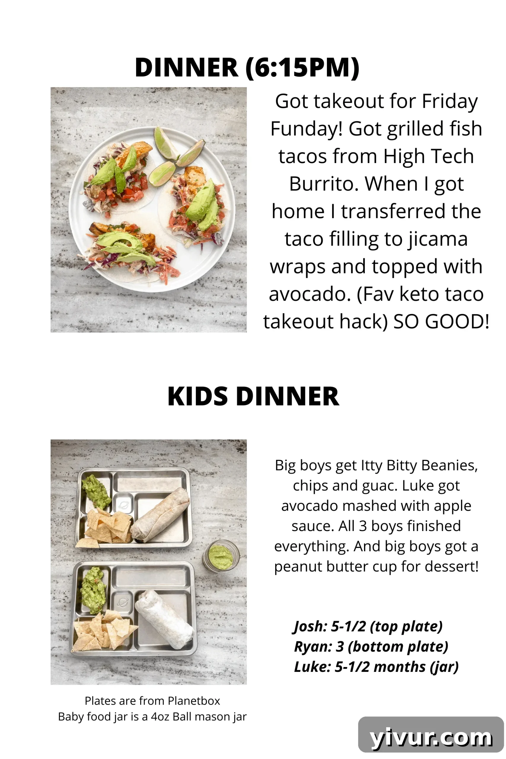 High Tech Burrito meal