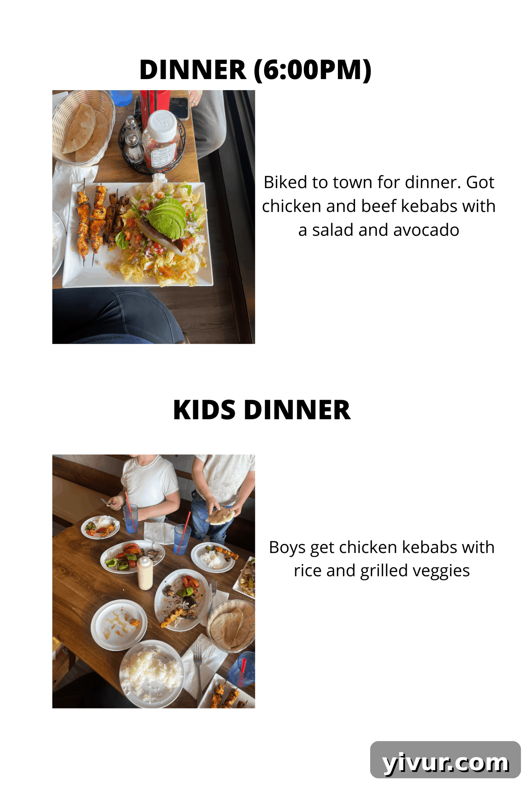 Homemade keto dinner meal