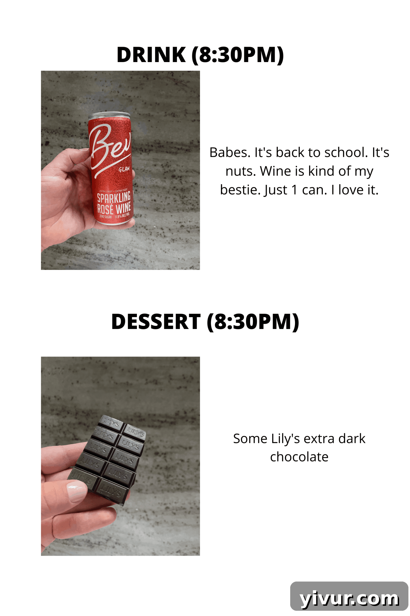 Keto-friendly Lily's chocolate for a sweet treat