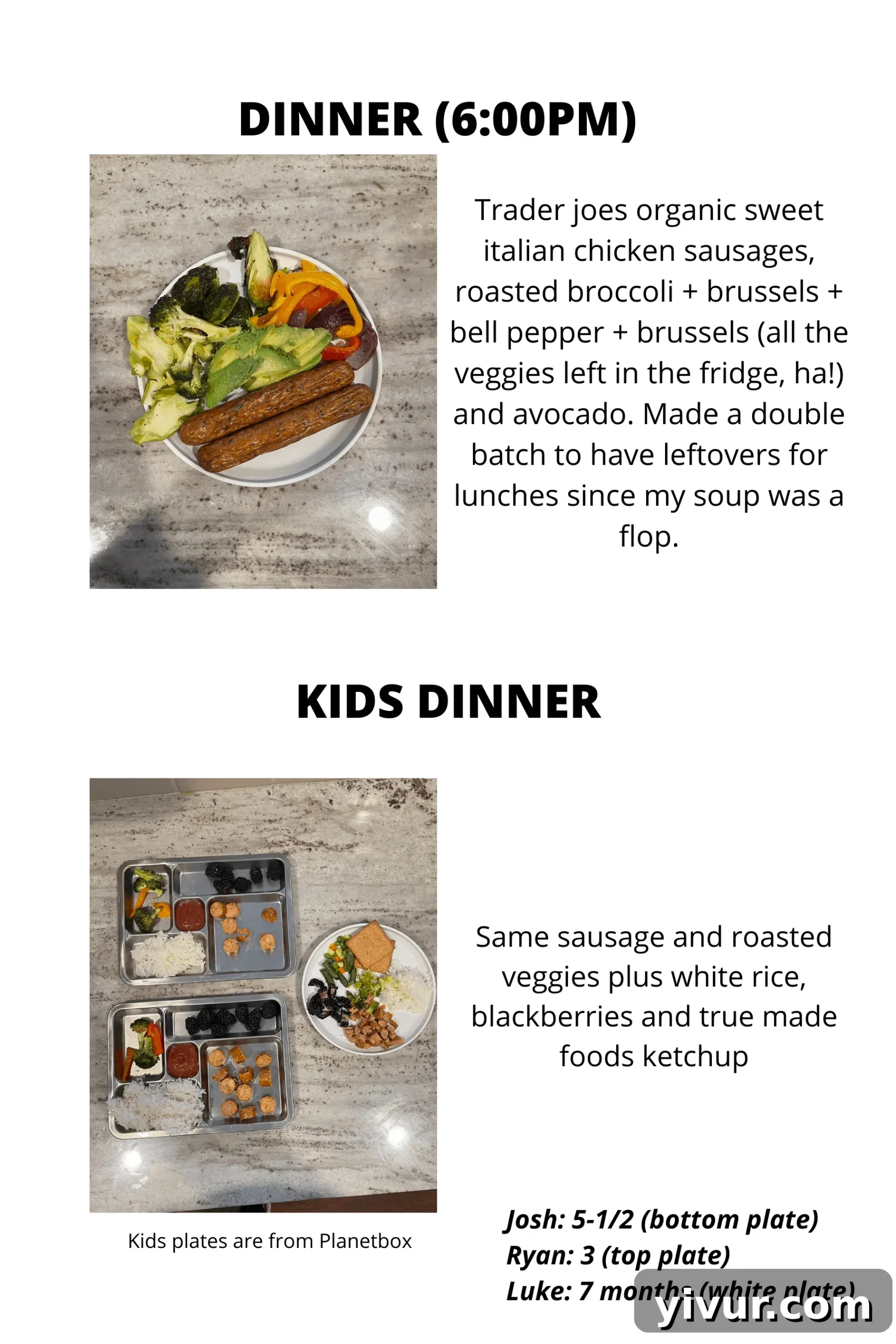 Wholesome sheet pan sausage and vegetables for dinner