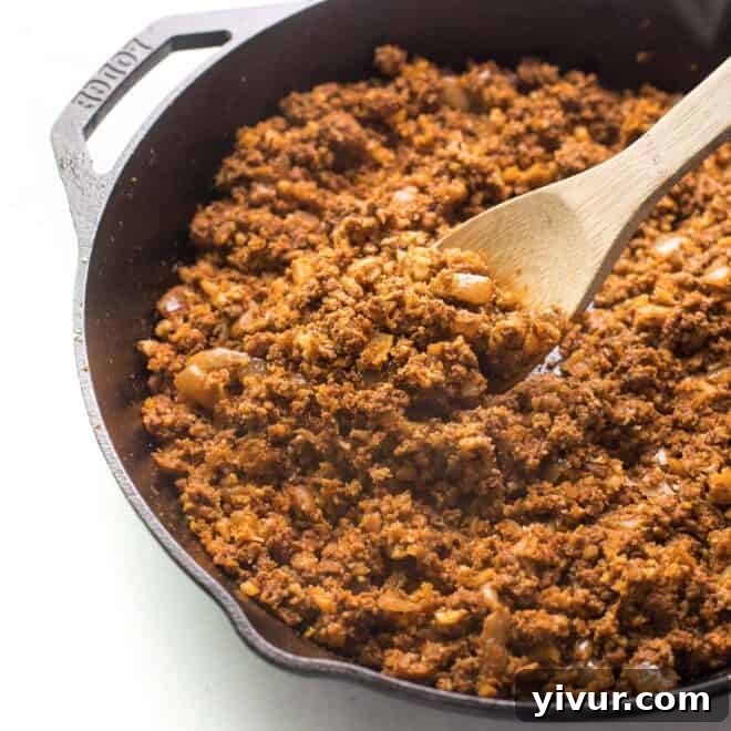 keto ground beef taco meat