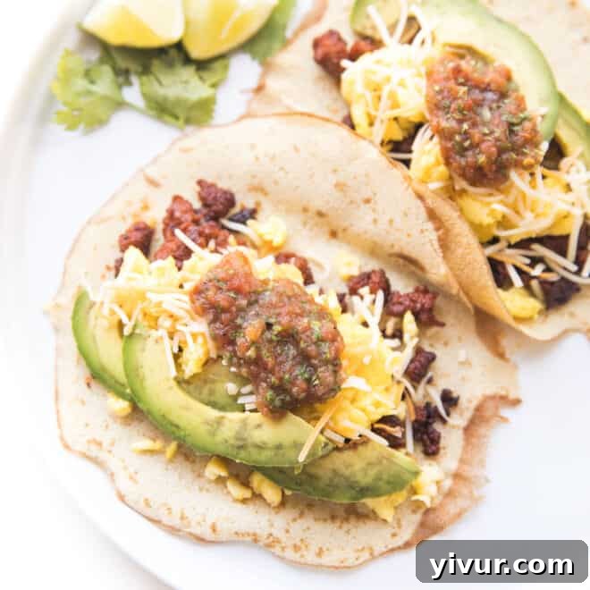 keto breakfast tacos