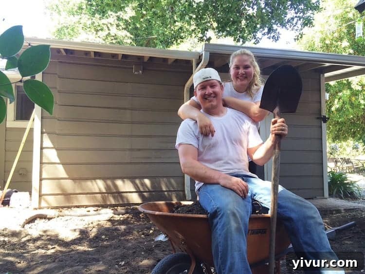Digging the Patio - A Summer DIY Project Begins