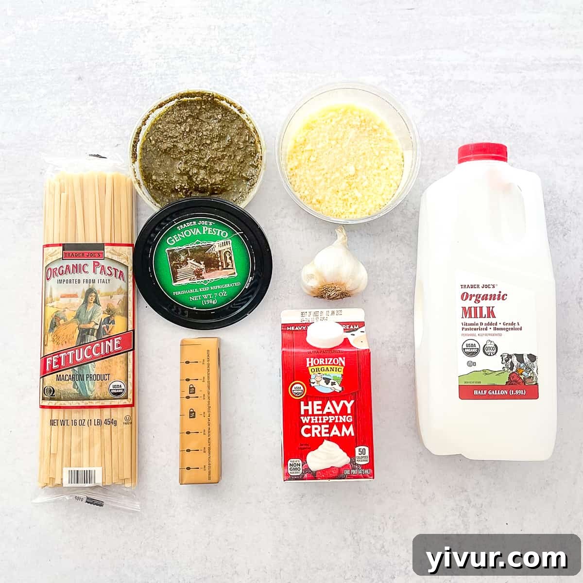 Effortless Creamy Pesto Pasta Fifteen Minute Dinner 3 ingredients of creamy pesto pasta