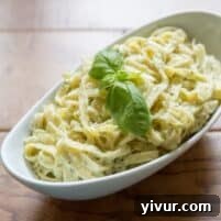 The BEST Creamy Pesto Pasta Recipe (15 Minutes!)